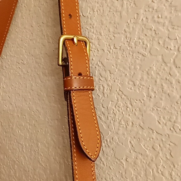 DOONEY BOURKE ALL WEATHER LEATHER Party  Office One Size Cream-Brown Colors B33 - Picture 5 of 16